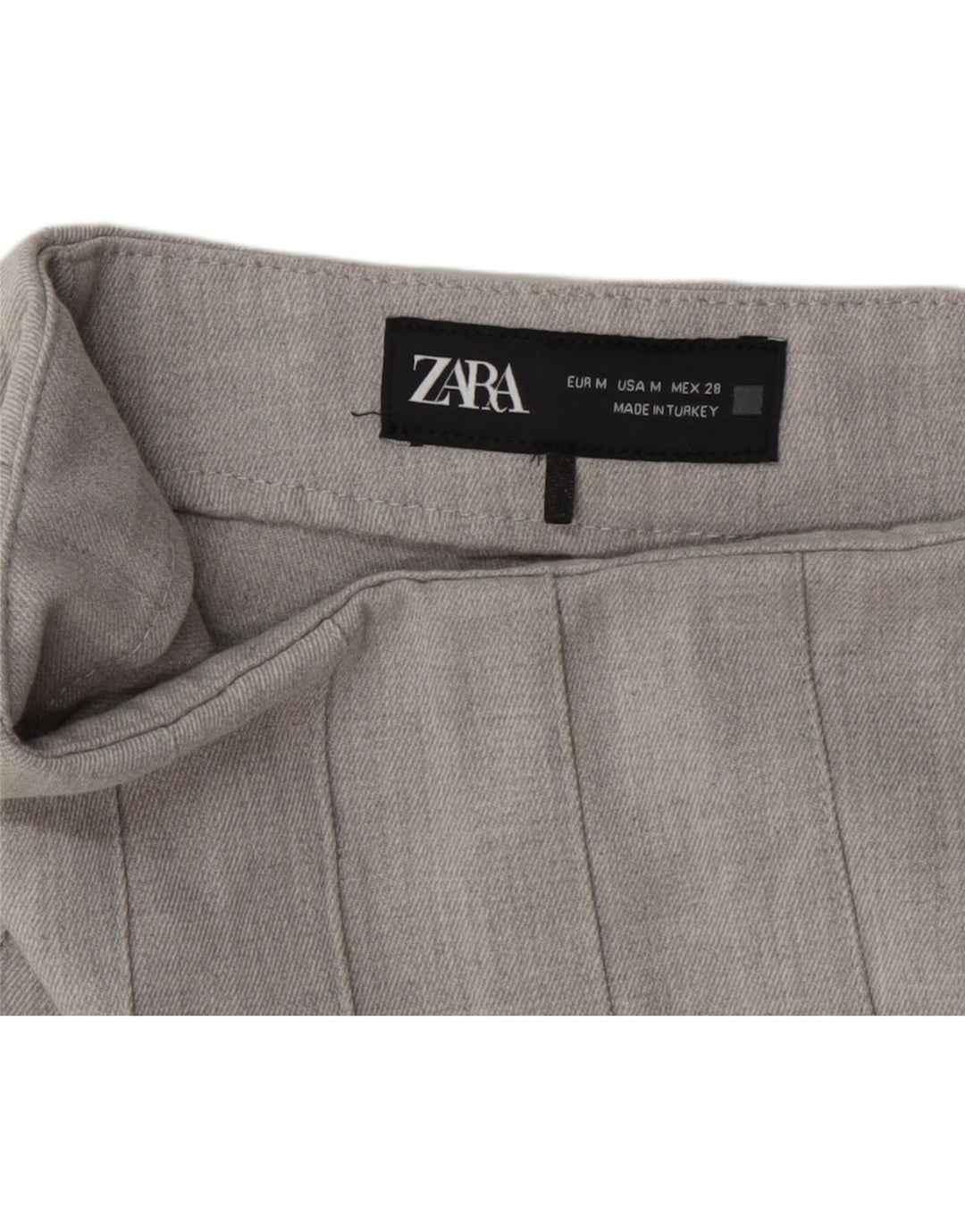 Zara ženska kratka mini suknja srednje veličine W28 siva