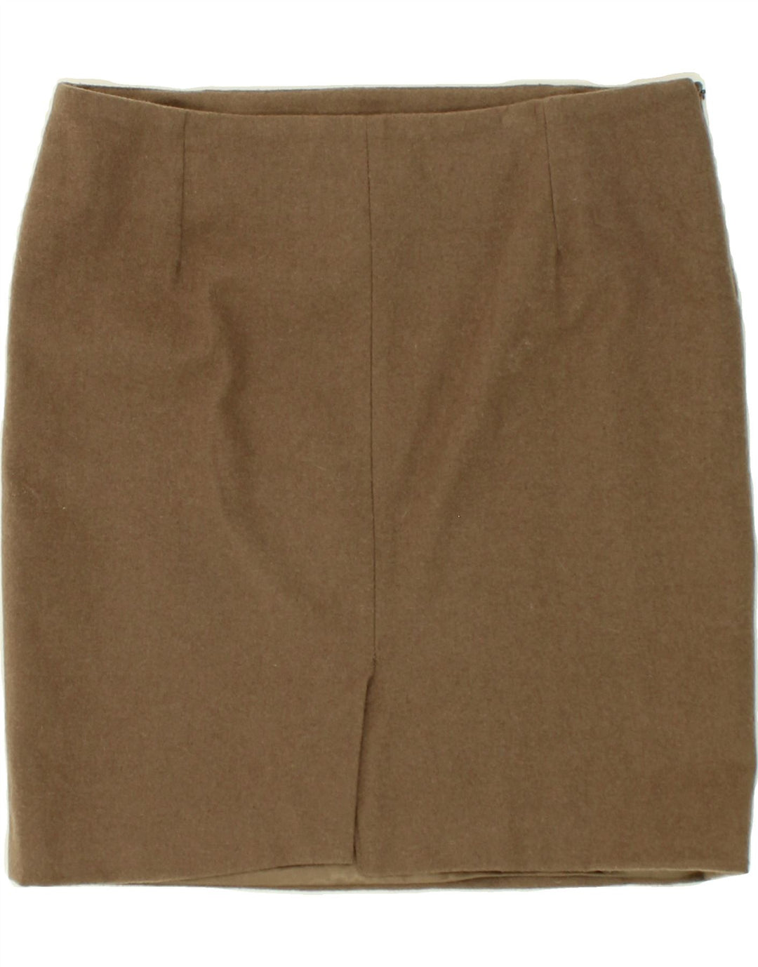 BLU NAUTA Womens Pencil Skirt IT 46 Large W34  Brown Wool Vintage Blu Nauta and Second-Hand Blu Nauta from Messina Hembry 
