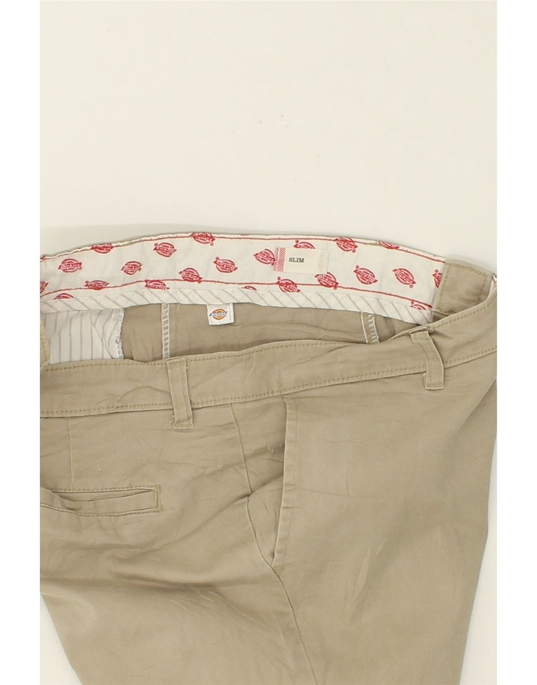 DICKIES Womens Bootcut Chino Trousers W32 L32  Beige Vintage Dickies and Second-Hand Dickies from Messina Hembry 