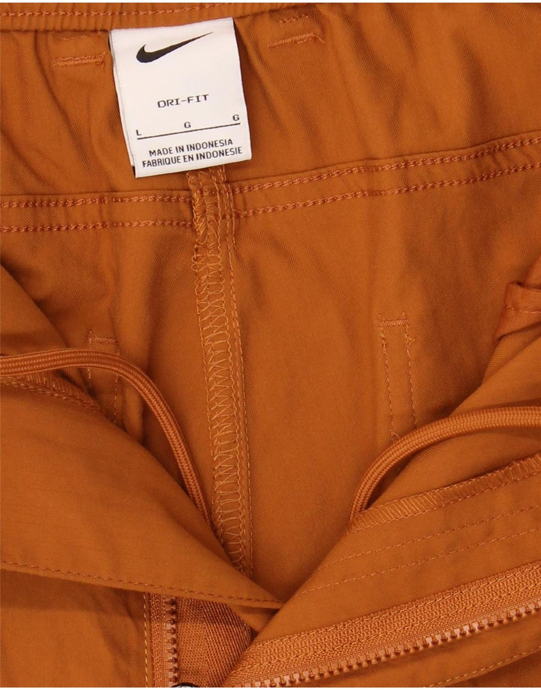 Nike muške Dri Fit Slim Cargo hlače Large W36 L29 smeđi poliamid