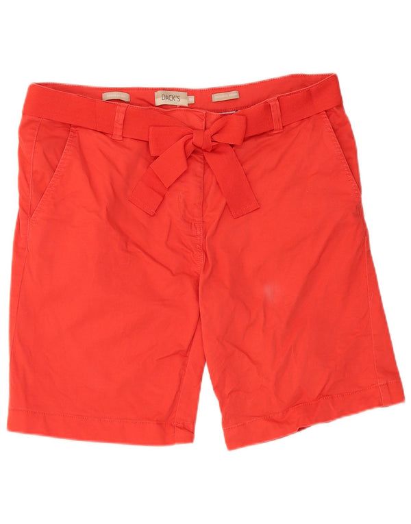Dack's ženske kratke chino hlače standardnog kroja IT 46 Large W34, crveni pamuk