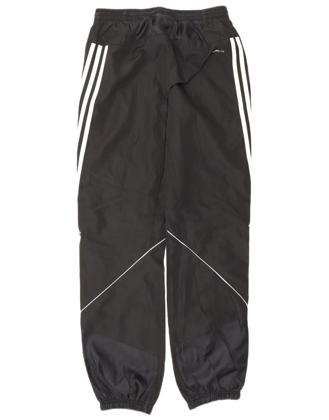 ADIDAS Boys Climalite Trenirka Hlače Joggers 13-14 Years Black