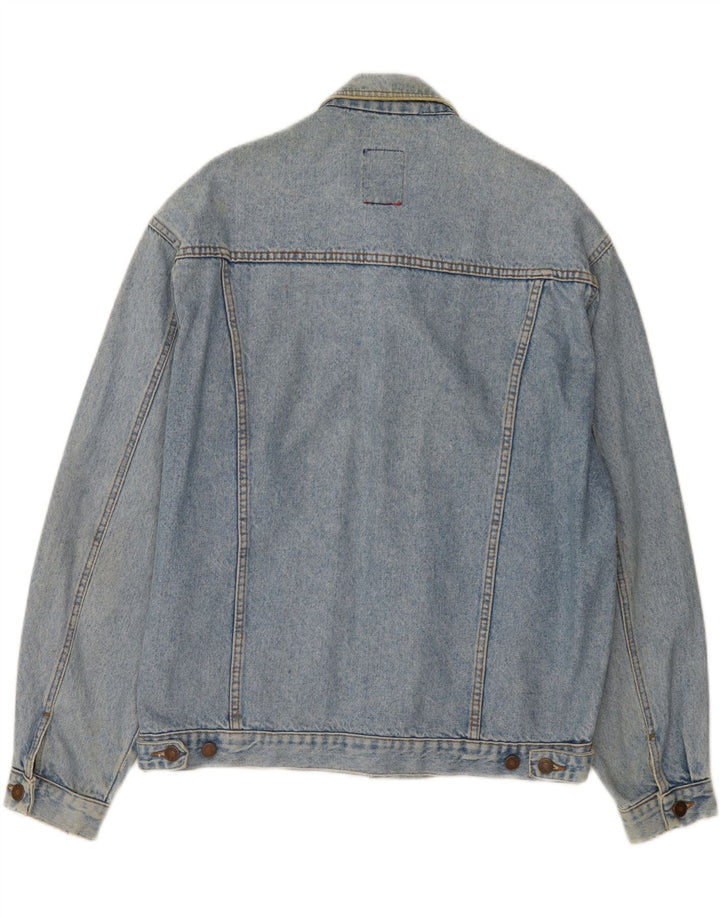 Casucci muška traper jakna UK 40 Large Blue Cotton