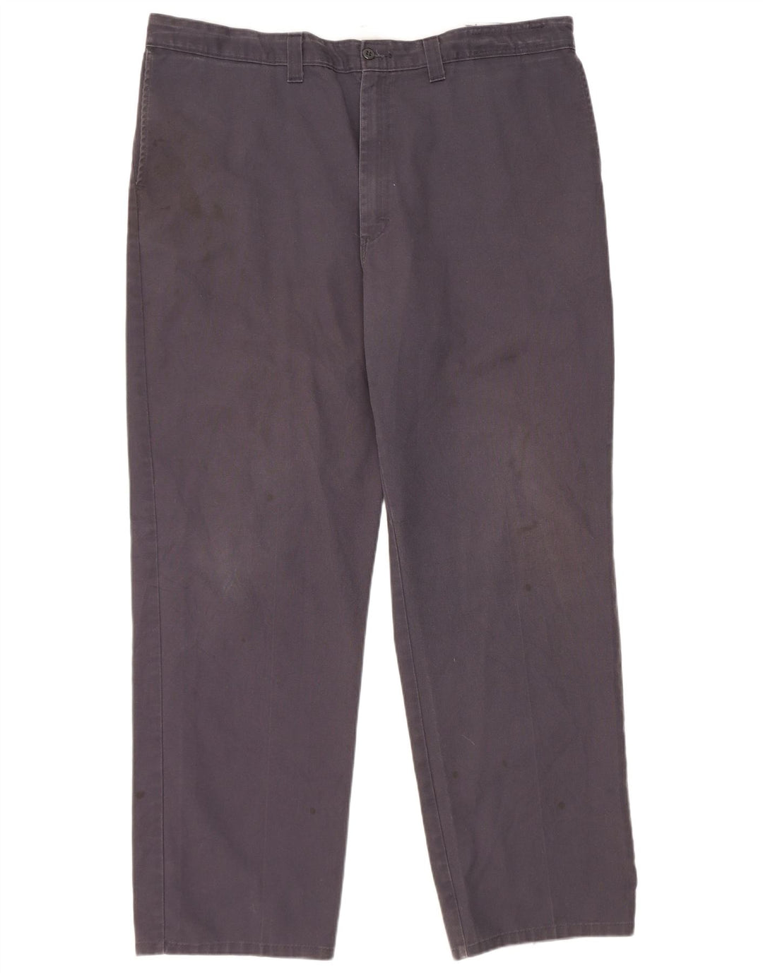 Dickies muške ravne chino hlače W42 L32 tamnoplavi poliester