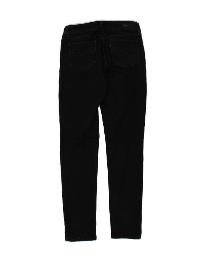 LEVI'S Womens Bold Curve Slim Jeans US 11 Medium W30 L30 Black Cotton Vintage Levi's and Second-Hand Levi's from Messina Hembry 