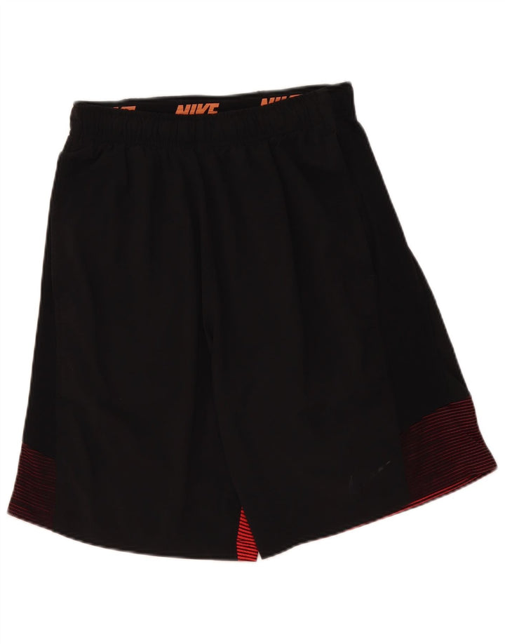 Nike Dri Fit sportske kratke hlače srednje crne boje od poliestera