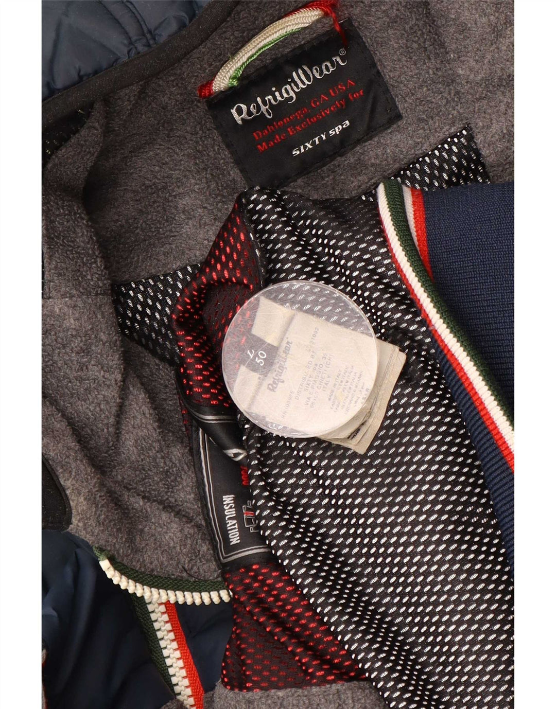 Refrigiwear muška Sixty spa podstavljena jakna s kapuljačom IT 50 Large tamnoplava