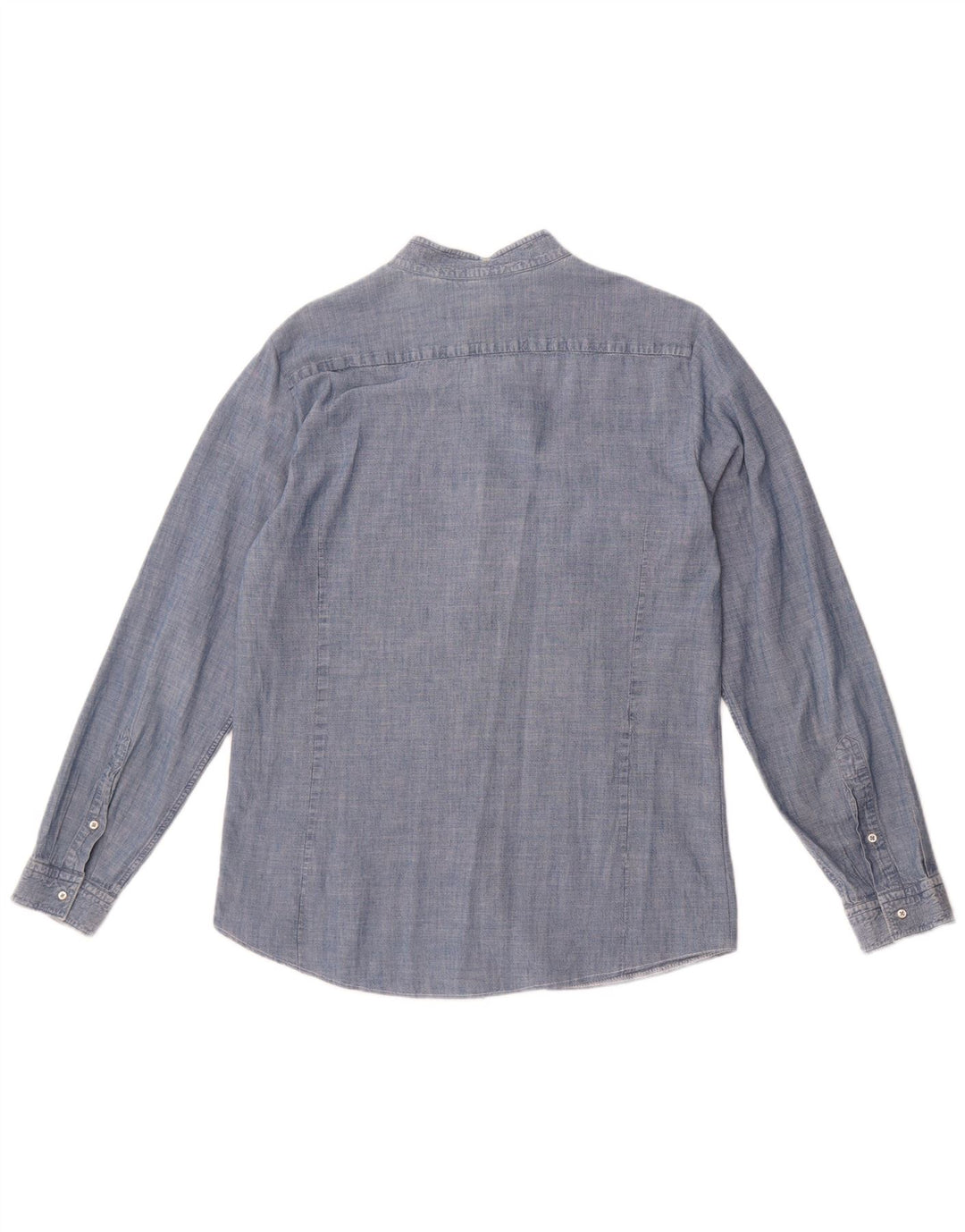 Mauro Grifoni muška traper košulja veličina 42 16 1/2 velika plava