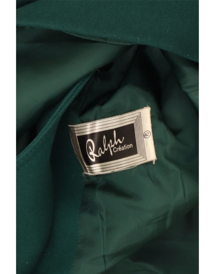 RALPH ženski kaput s dvorednim kopčanjem IT 42 srednje zelene boje