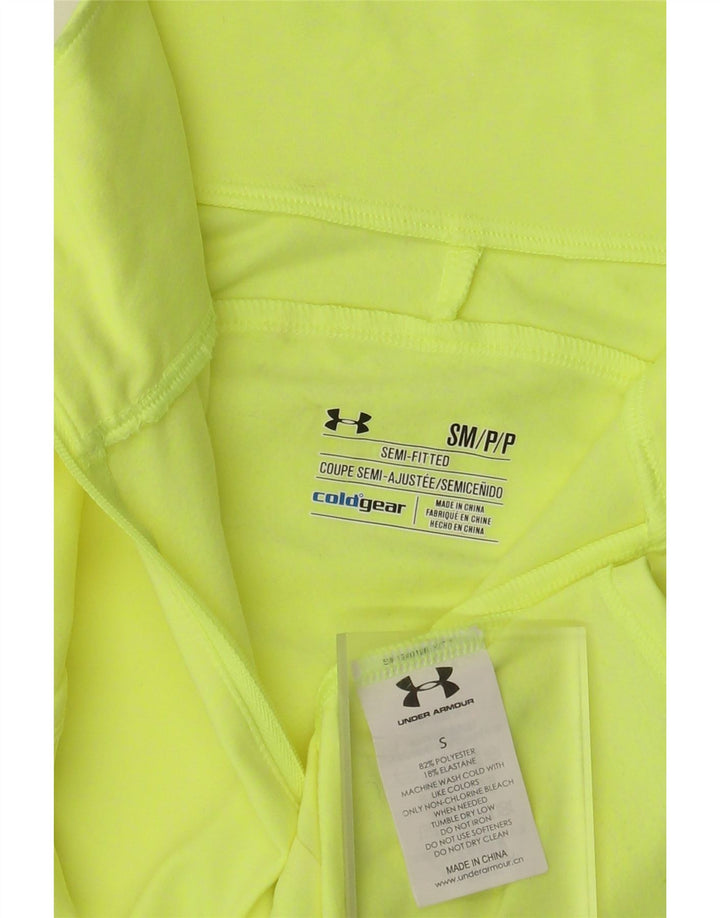 Under Armour Ženska trenirka Cold Gear Top UK 8 Small Yellow