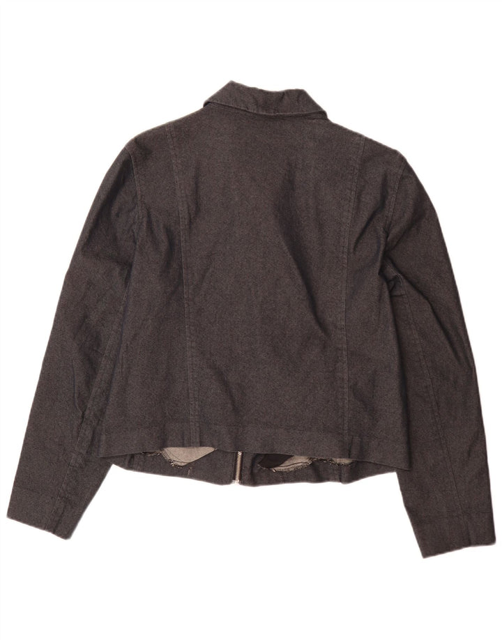 Ralph Lauren ženska bomber jakna UK 14 Veliki sivi pamuk