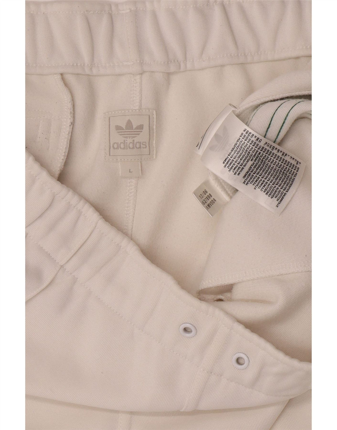 Adidas muške sportske kratke hlače veliki bijeli poliester