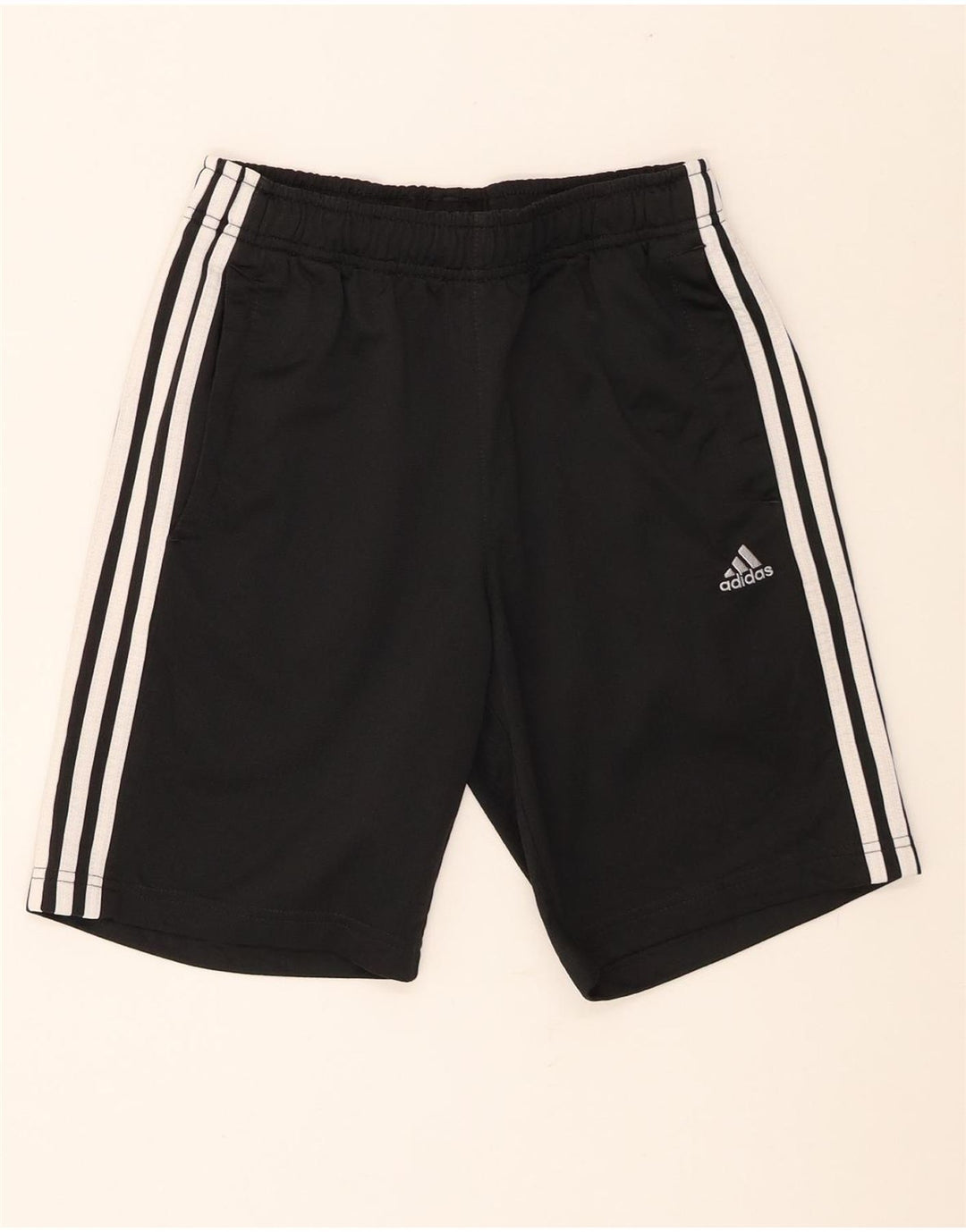 Adidas kratke sportske hlače za dječake 13-14 godina, crni poliester