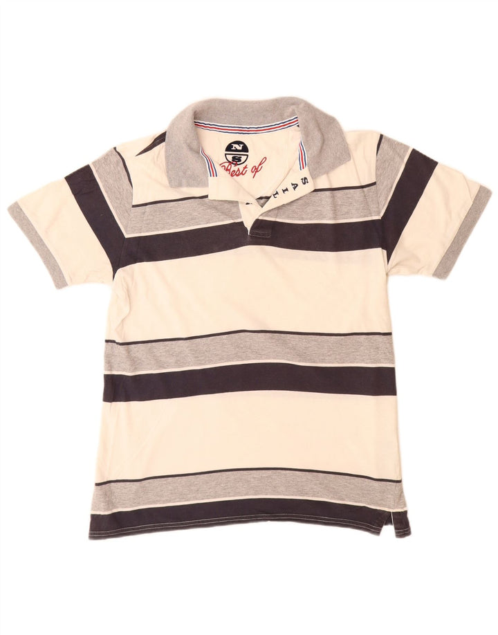 North Sails Muška polo majica Mala pamučna raznobojna prugasta majica