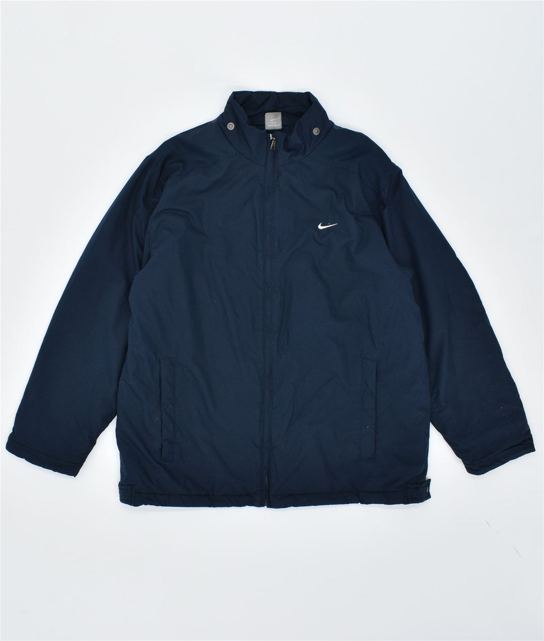 NIKE muška jakna vjetrovka UK 42/44 velika tamnoplava poliester