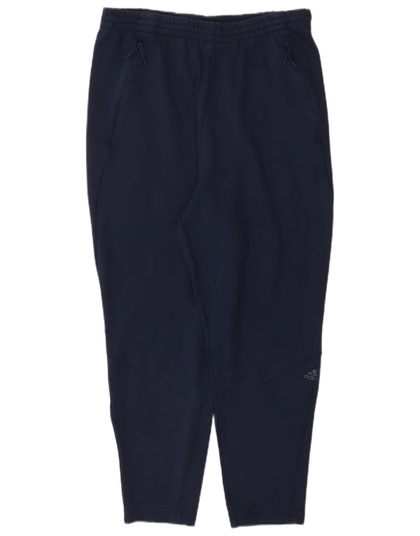 Adidas ženske hlače za trenirku UK 14 Large Navy Blue Rayon