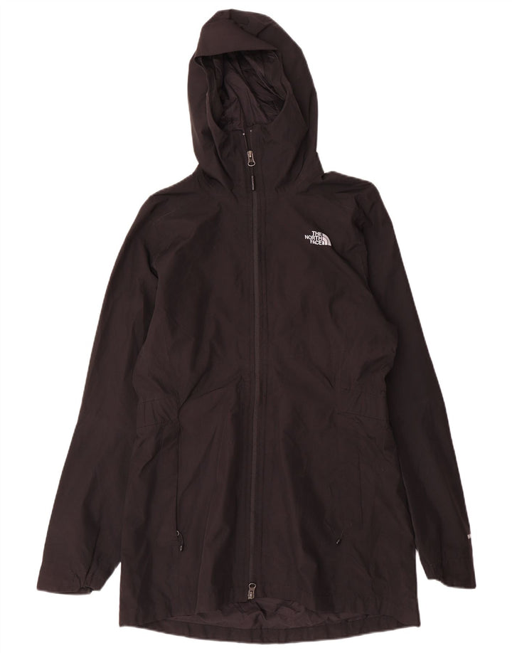 The North Face ženska kišna jakna s kapuljačom UK 14 srednji crni poliester