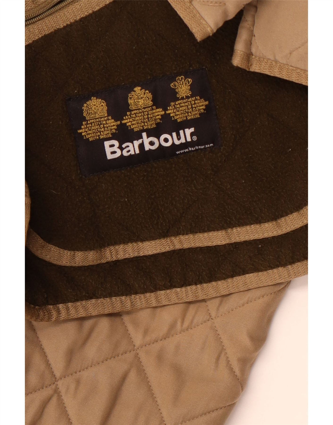 Barbour muška prošivena jakna UK 40 Large Brown