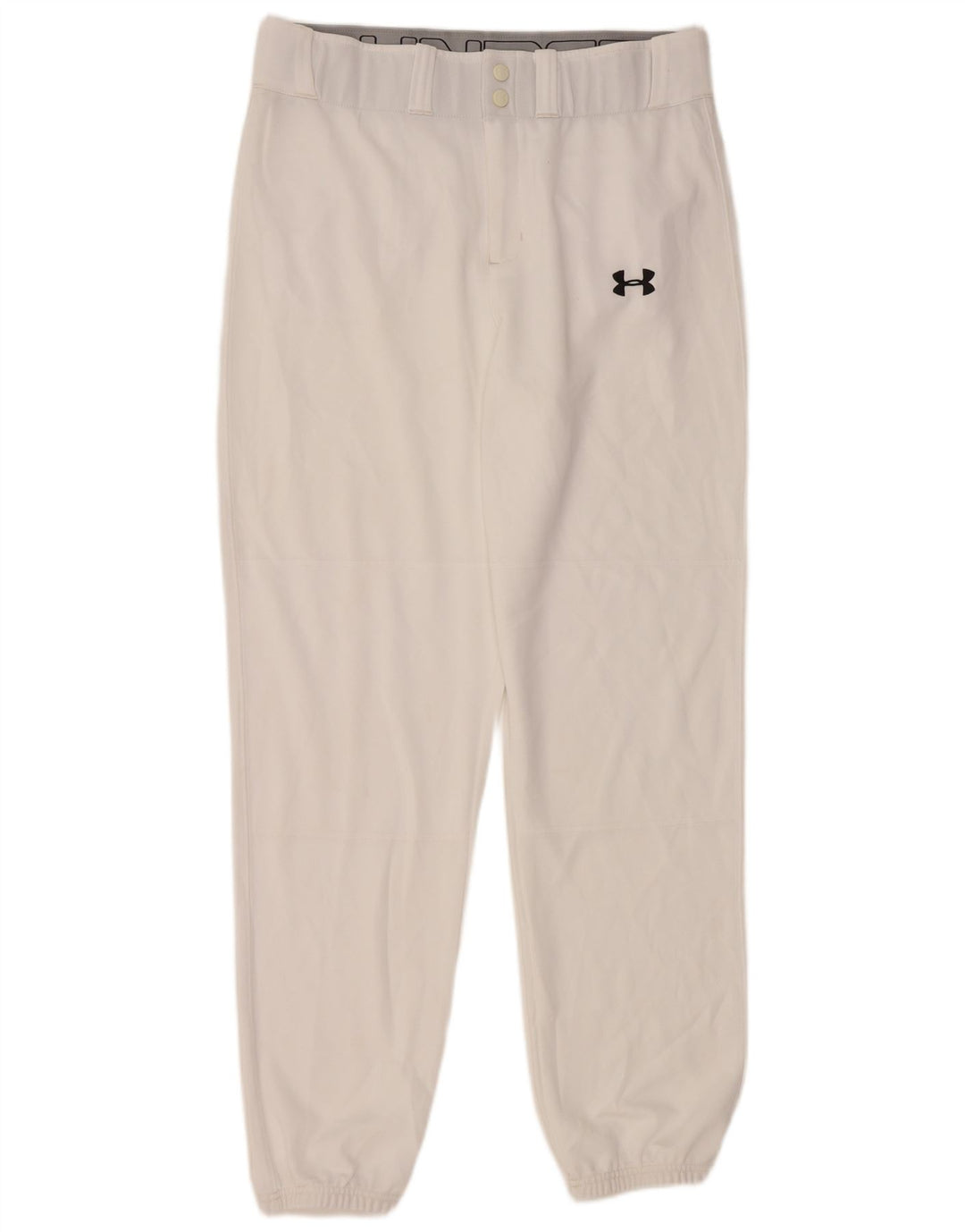 UNDER ARMOUR Muške joggers Large Hlače za slobodno vrijeme W34 L30 Bijele