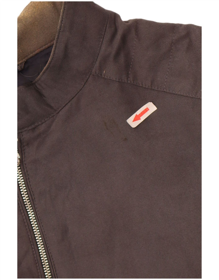 Marks & Spencer muška bomber jakna UK 46 3XL sivi poliester