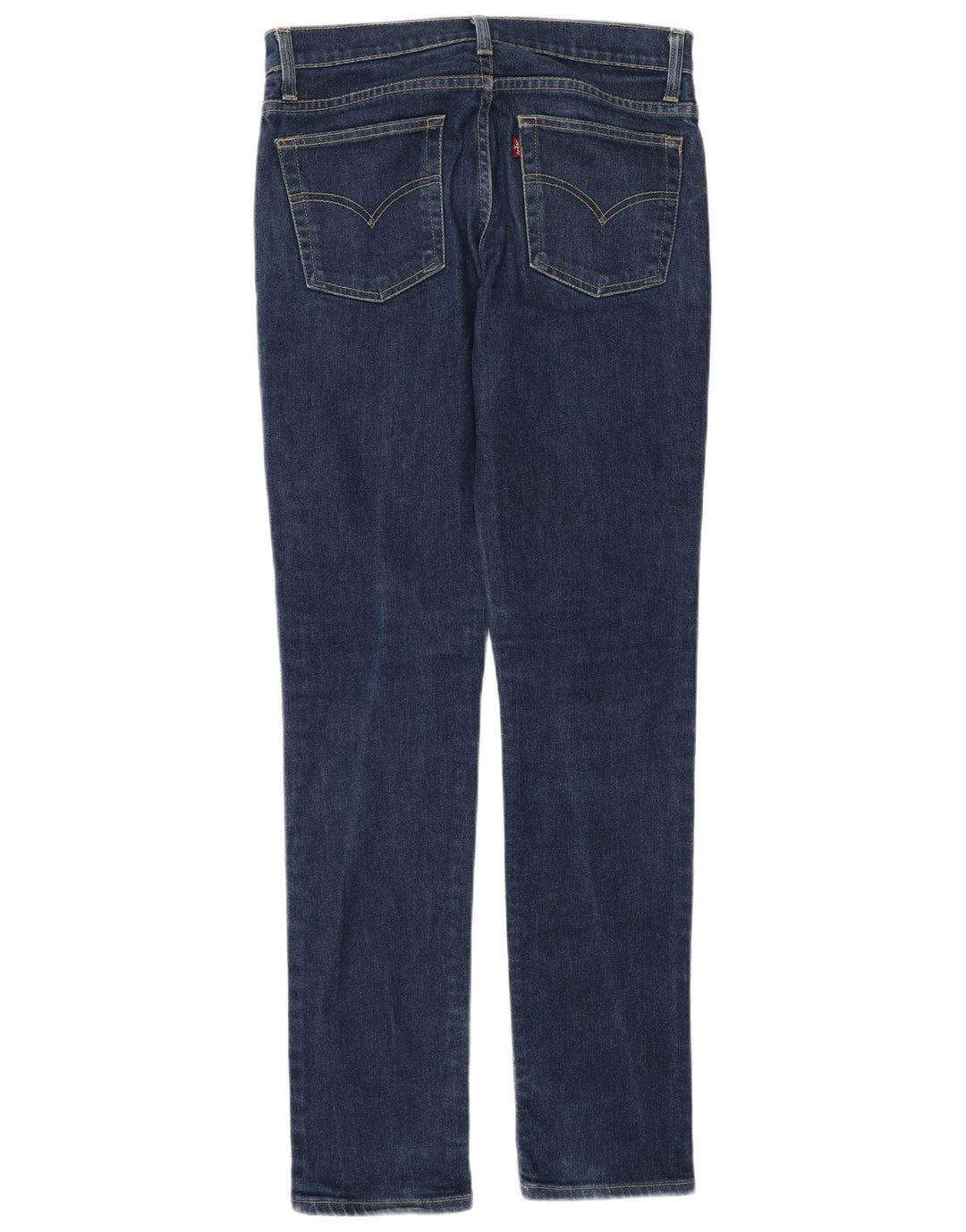 Levi's ženske uske traperice W28 L34 tamnoplavi pamuk