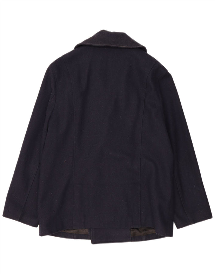 Guess muški graškasti kaput UK 44 2XL tamnoplava vuna