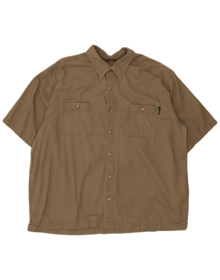 Eddie Bauer muška majica kratkih rukava XL bež pamuk