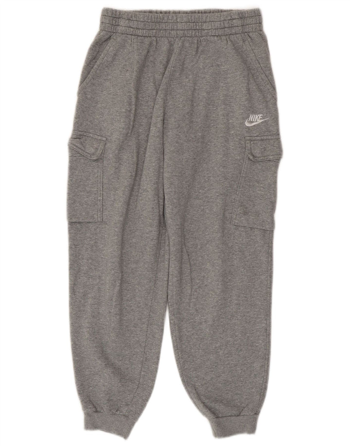 NIKE Boys Cargo Trenirka Hlače Joggers 13-14 Years XL Sivi Pamuk