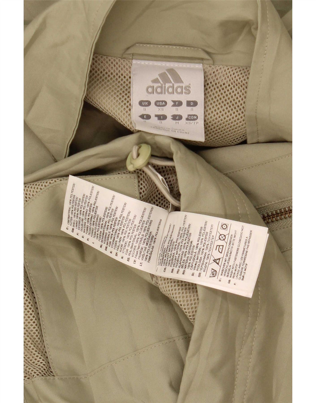 Adidas muška bomber jakna UK 36 mali zeleni poliester