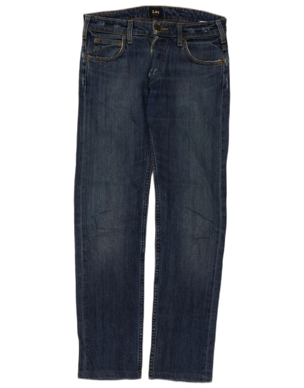 Lee Mens Powell Slim Jeans W29 L30 Plavi pamuk