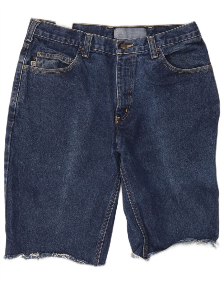 Carhartt muške traper kratke hlače W34 veliki plavi pamuk
