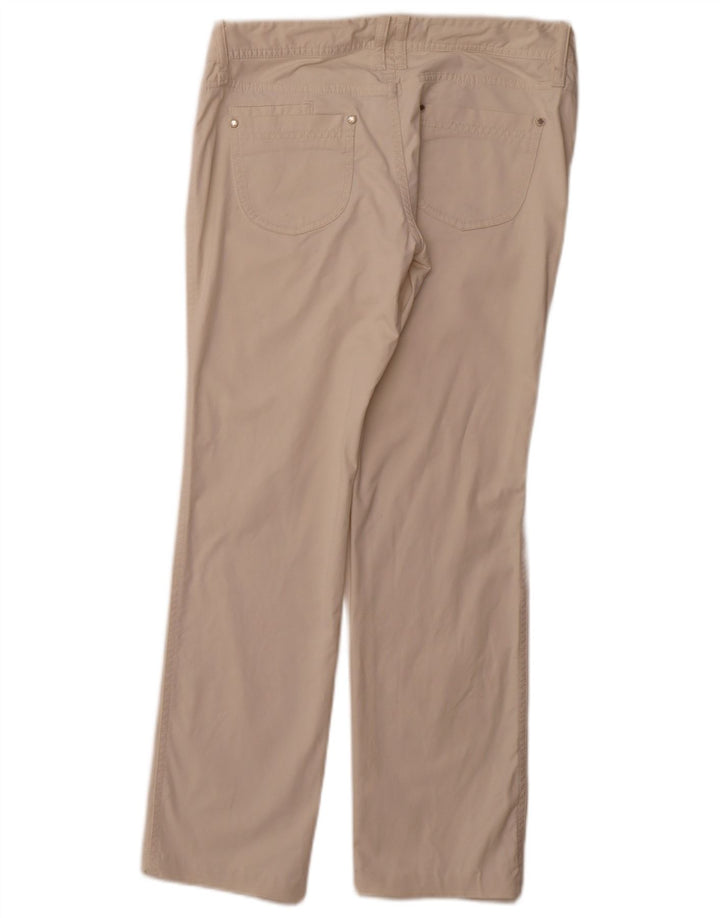 MASSIMO DUTTI Womens Straight Casual Trousers EU 40 Medium W30 L28 White