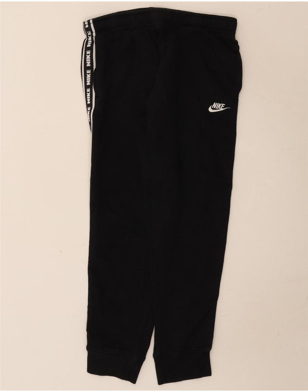 Nike muške grafičke trenirke, srednje crne pamučne hlače