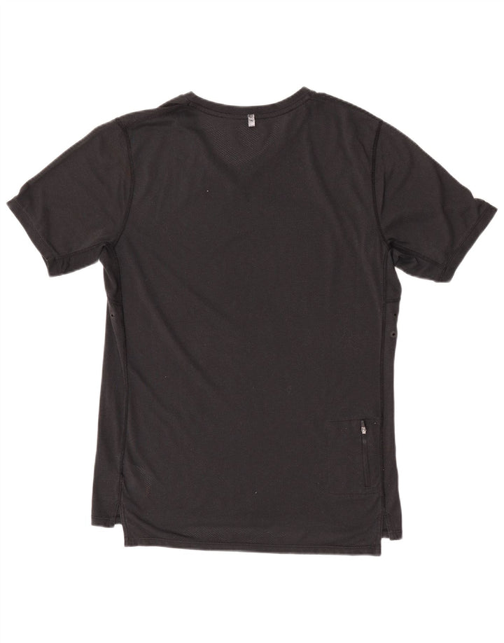 Nike Dri Fit majica kratkih rukava srednji crni poliester