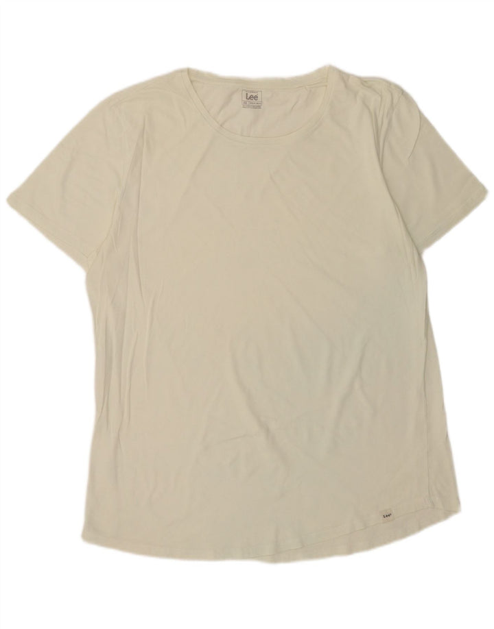 Muška majica kratkih rukava Lee Regular Fit 2XL bijela