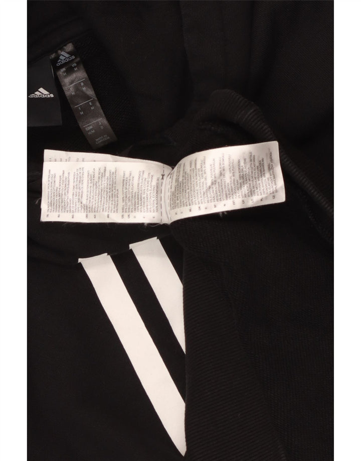 ADIDAS muška majica s kapuljačom Srednje crni pamuk