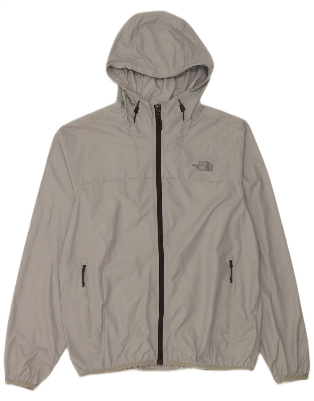 The North Face muška kišna jakna s kapuljačom UK 38 srednje sivi poliester