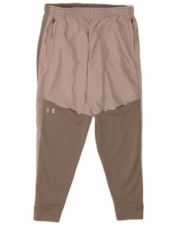 Under Armour, muške trenirke, hlače za trčanje, velike sive boje