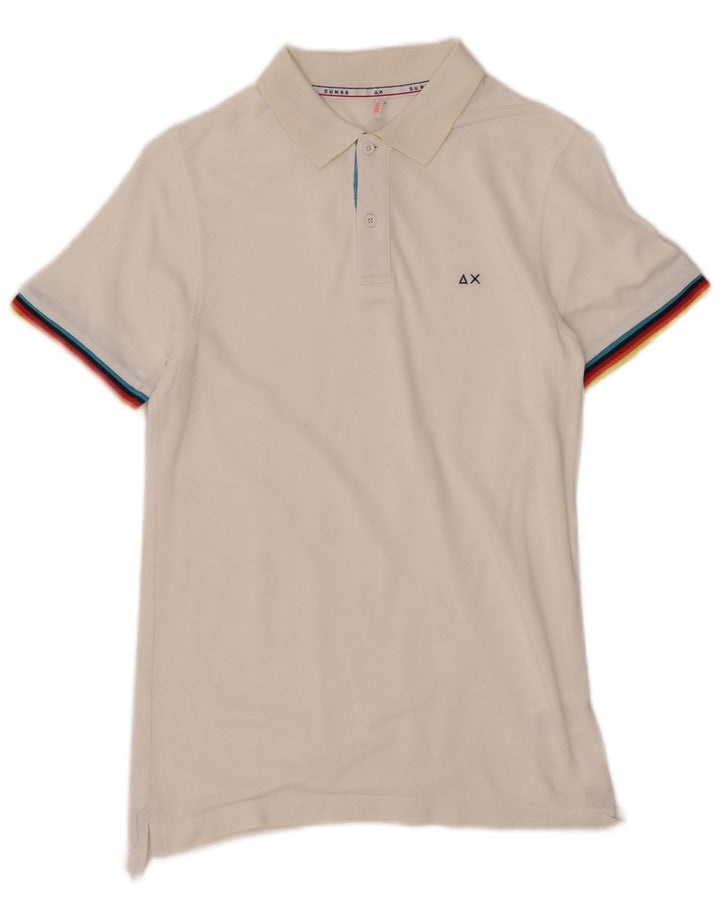 Sun68 Polo majica za dječake 11-12 godina Bijela Tencel