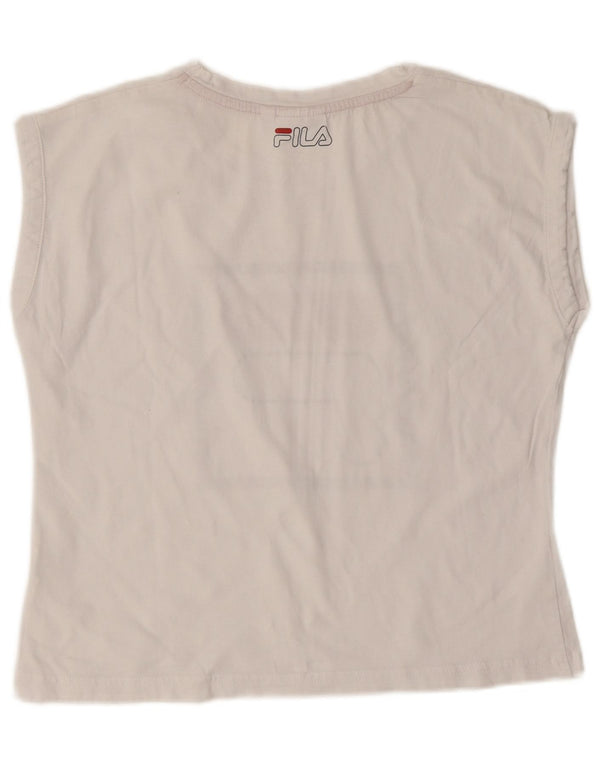 Fila Ženska majica kratkih rukava s grafičkim motivima UK 10 Small White