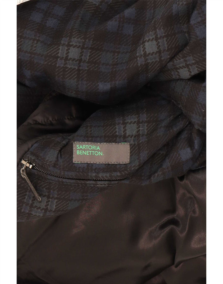 Benetton muški kaput IT 52 XL crni akril