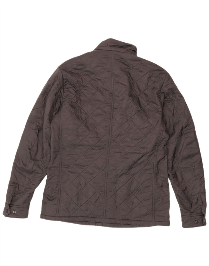Barbour muška prošivena jakna UK 40 veliki sivi poliamid