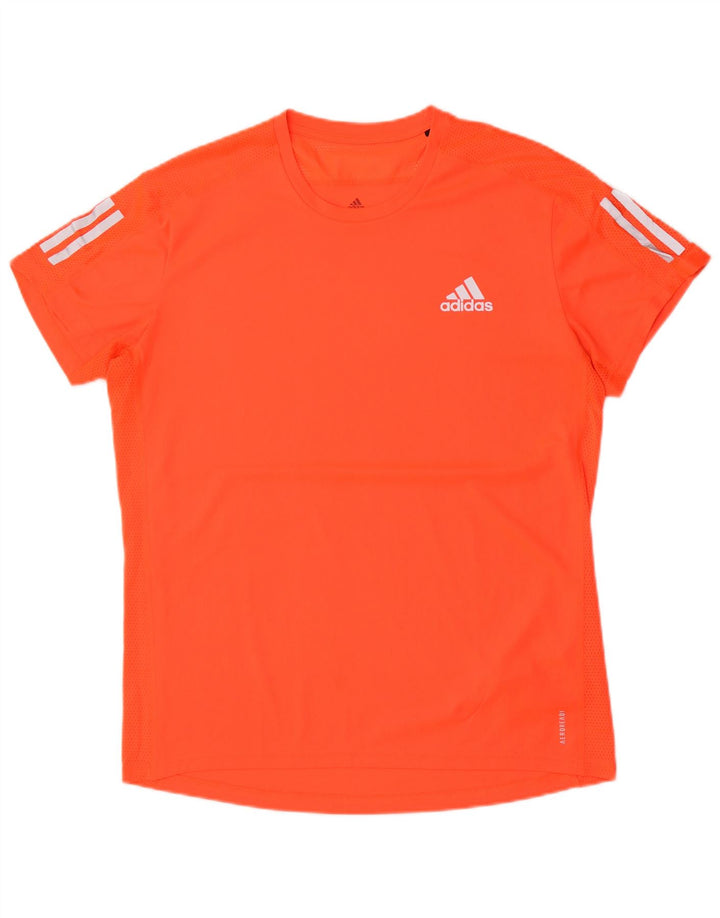 Adidas muška Aeroready majica kratkih rukava srednje narančasta poliester