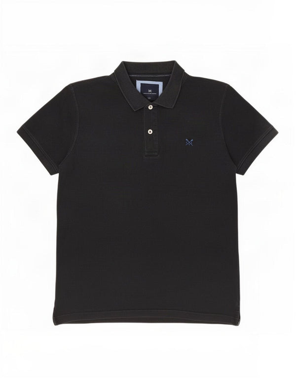 Crew Clothing Mens Polo Shirt 2XL Navy Blue Cotton