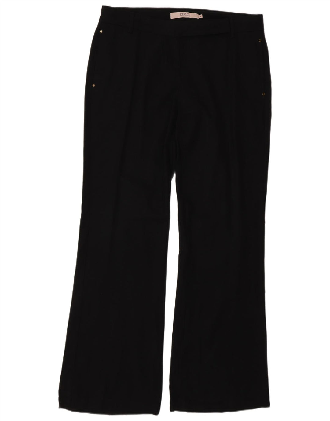 Red by Valentino ženske ležerne hlače s bootcutom IT 44 srednje W30 L33 crne