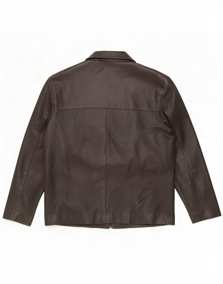 MONTANA muška kožna jakna UK 40 Large Brown