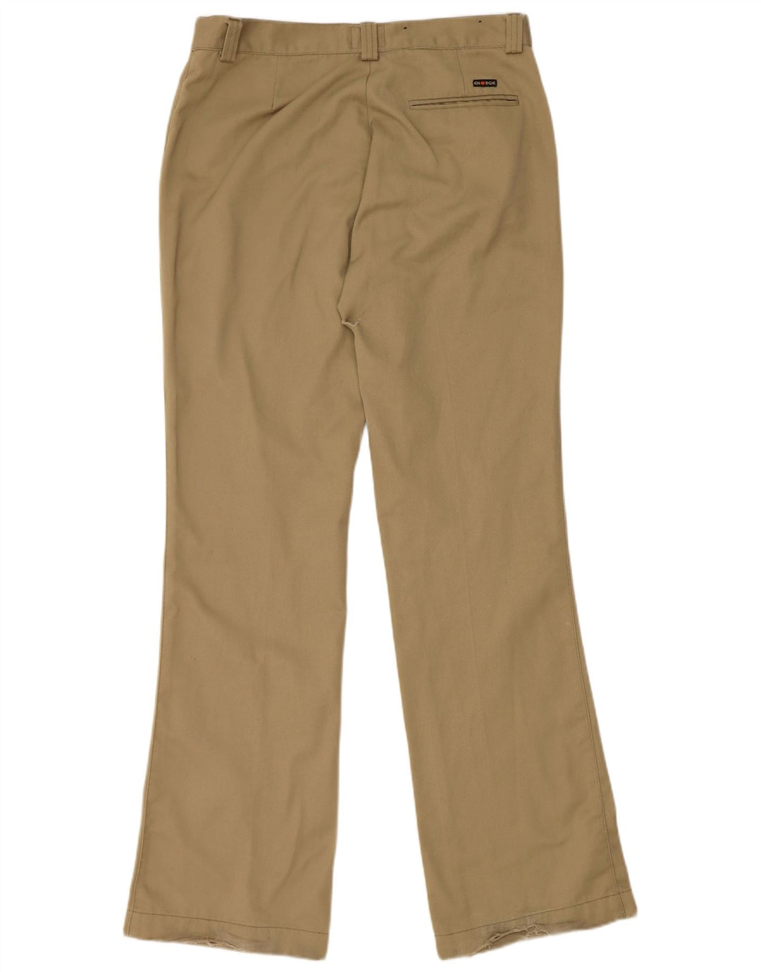 ENERGIE Mens Straight Chino Trousers W34 L34 Khaki Polyester