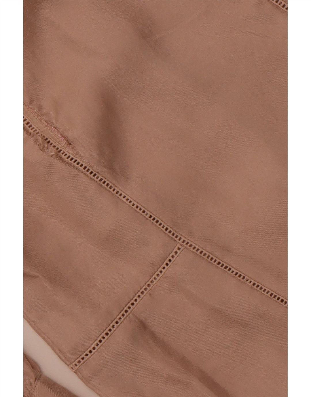 JIGSAW Ženska majica s 3/4 rukavima UK 10 Mala bež svila