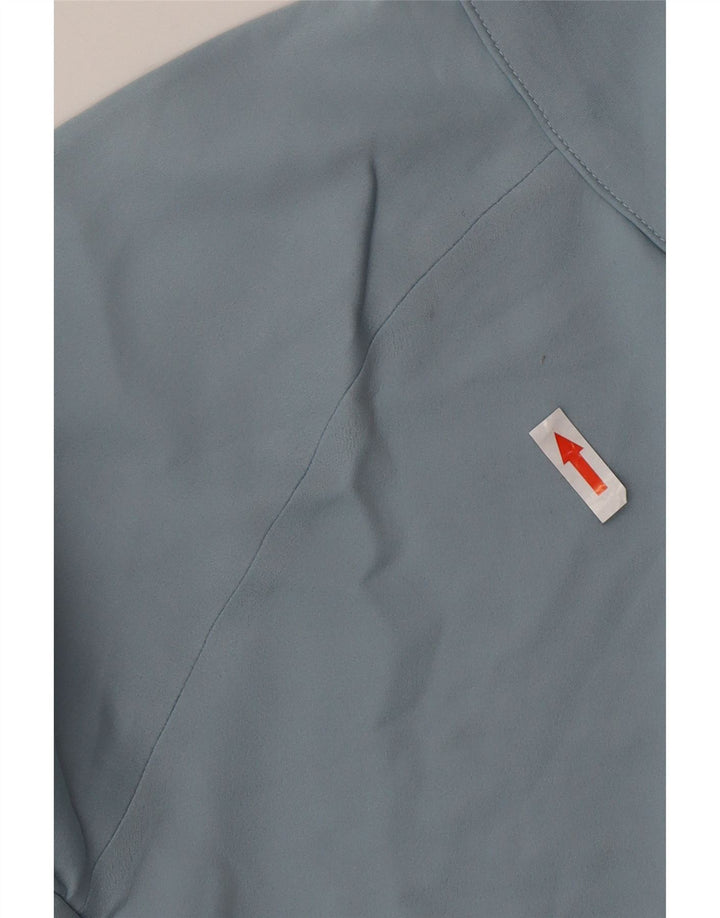 Adidas ženska gornja jakna trenirke 3/4 rukava UK 16/18 veliki plavi poliester