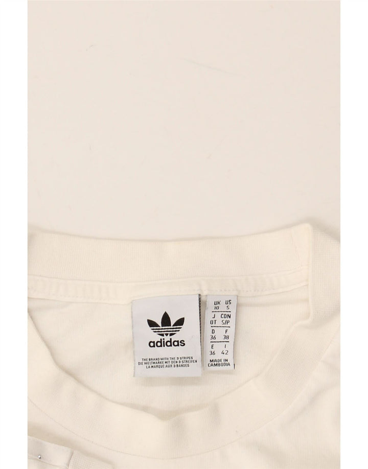 ADIDAS Ženska majica kratkih rukava UK 10 Small White